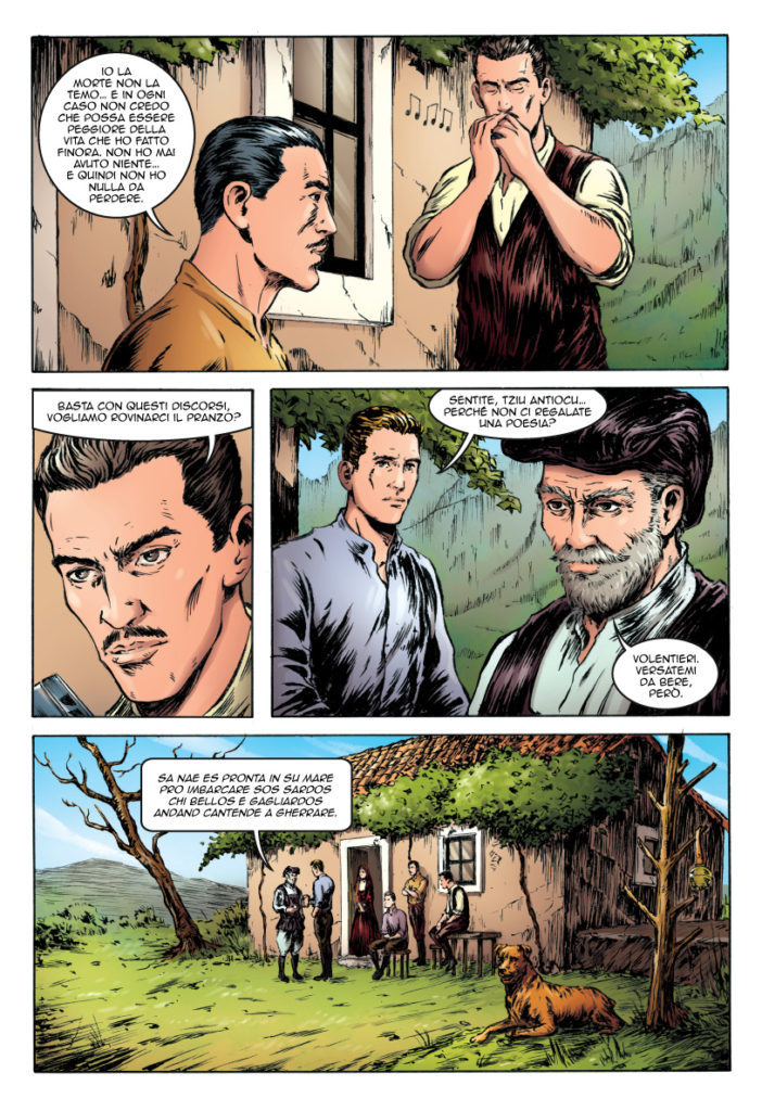 “Dimonios - La leggenda della Brigata Sassari” © Centro Internazionale del Fumetto