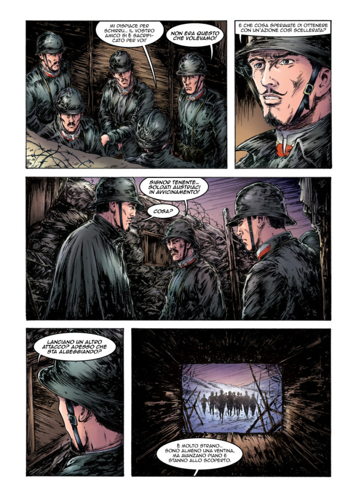 “Dimonios - La leggenda della Brigata Sassari” © Centro Internazionale del Fumetto