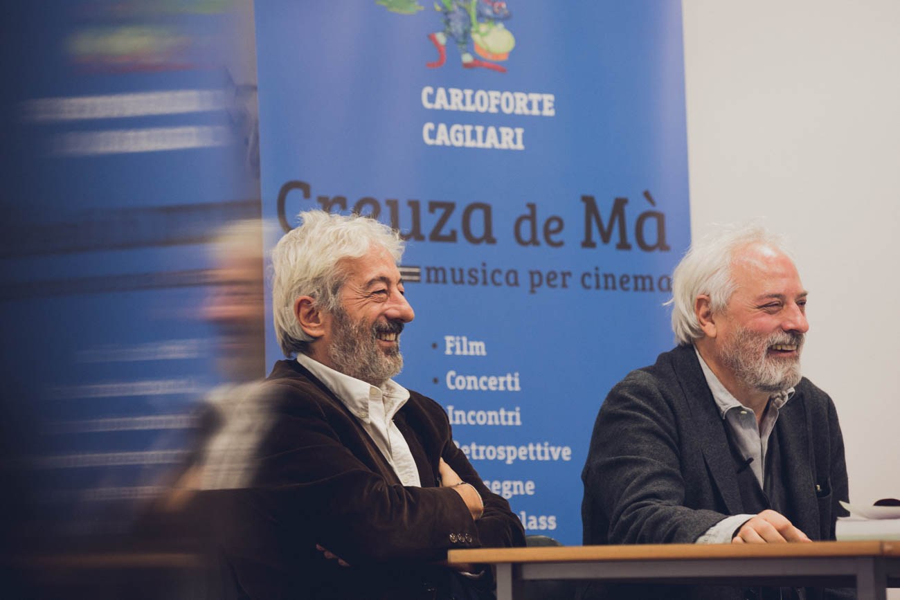 Gianfranco Cabiddu e Franco Piersanti (foto di Sara Deidda)