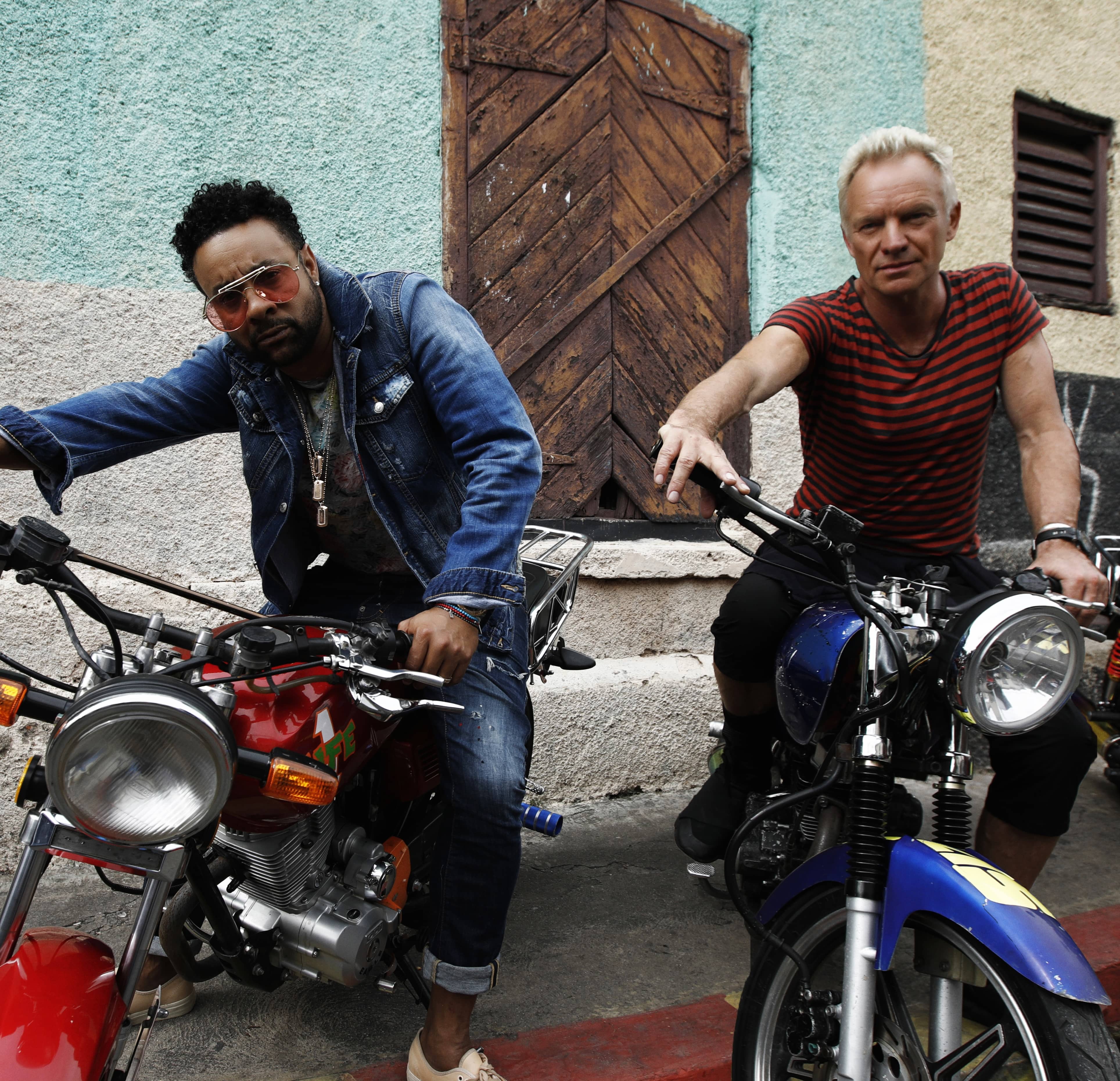 Sting e Shaggy. Foto: Salvador Ochoa