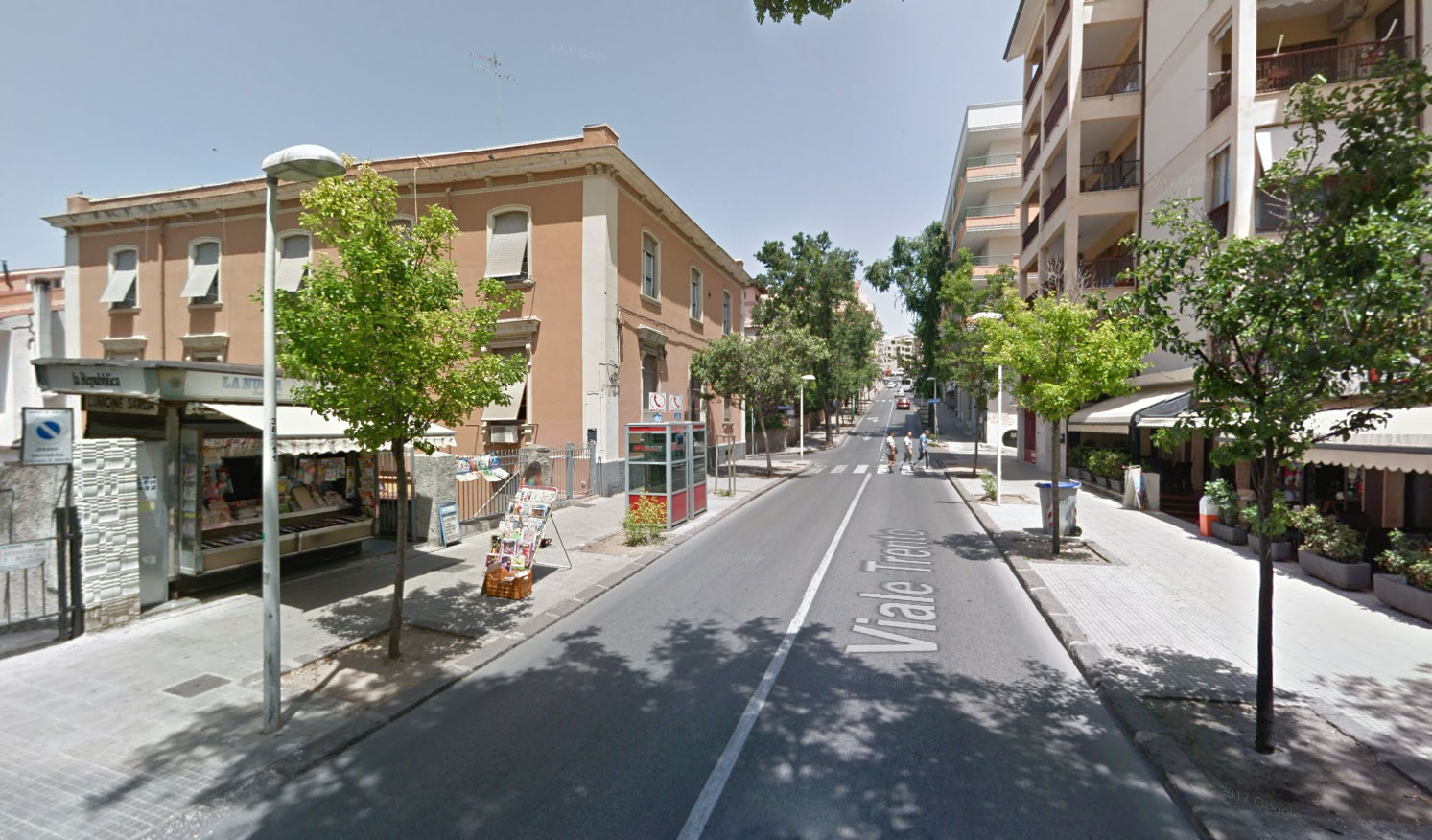 Viale Trento. Sassari ©Google