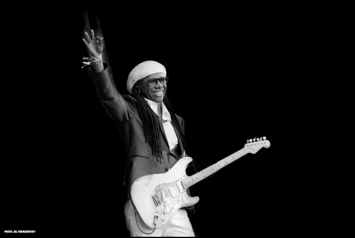 Nile Rodgers. Foto Jill Furmanovsky