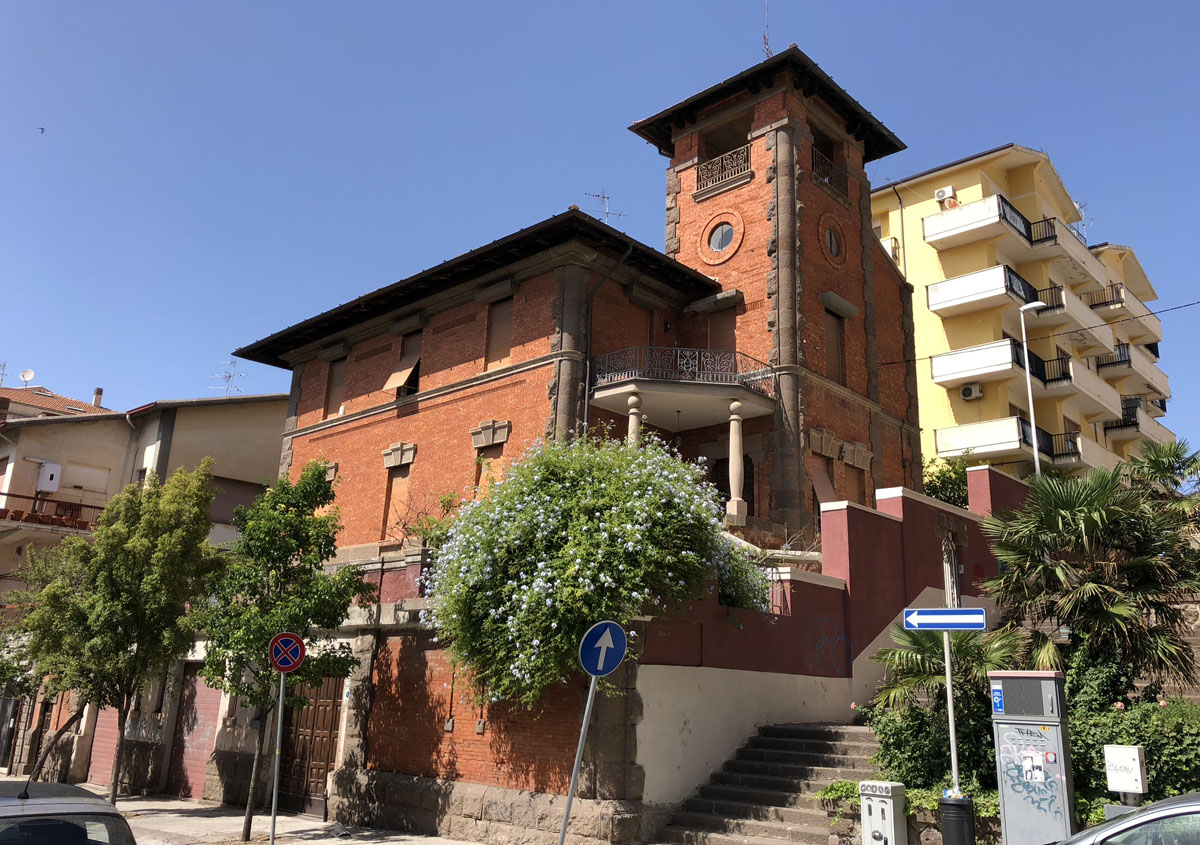 Villa Rau in Viale Mameli, Sassari