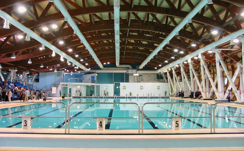 La piscina comunale di Terramaini a Cagliari