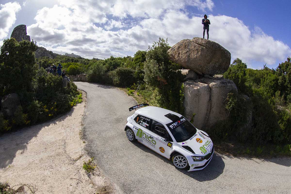 Diomedi-Turati Rally Terra Sarda. Foto Francesco Morittu