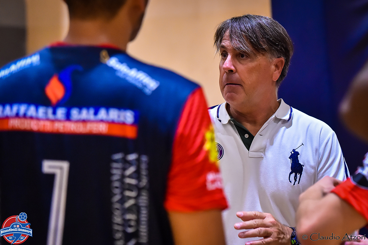 Coach Luigi Passino. 📷 Claudio Atzori