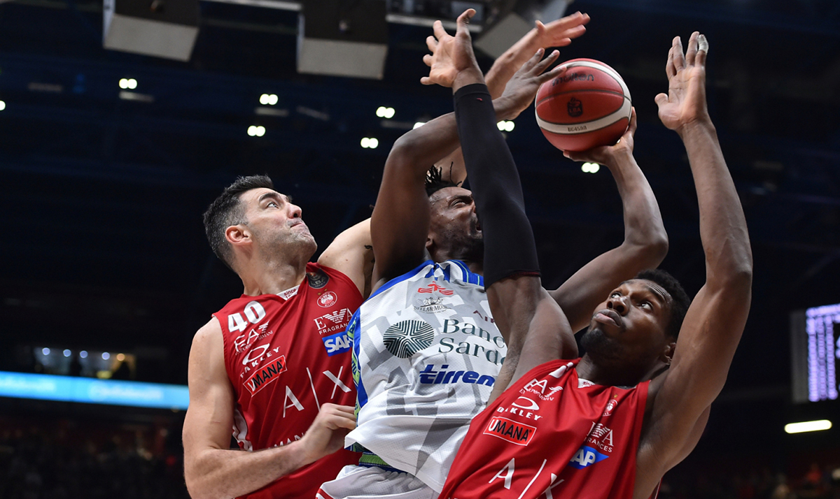 Dyshawn Pierre. Foto Dinamo Sassari