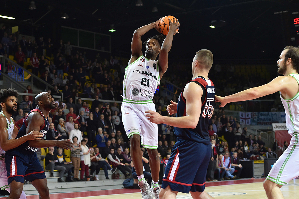 Dyshawn Pierre
SIG Strasbourg - Banco di Sardegna Dinamo Sassari
FIBA BCL Basketball Champions League 2018-20
Strasburgo, 22/01/2020
Foto L.Canu / Ciamillo-Castoria
