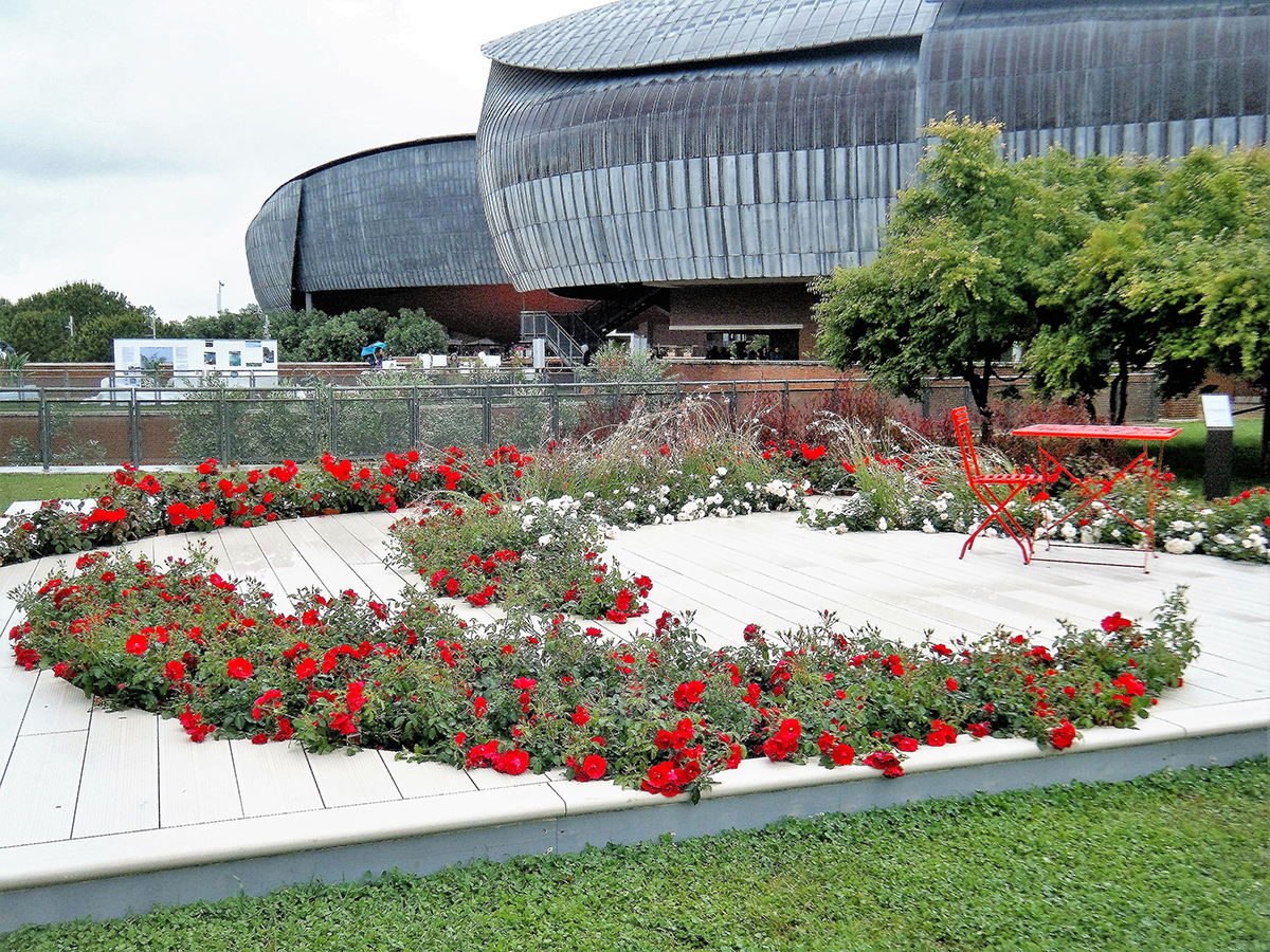 Auditorium Parco della Musica, Roma, Foto Albarubescens. CC BY-SA 4.0