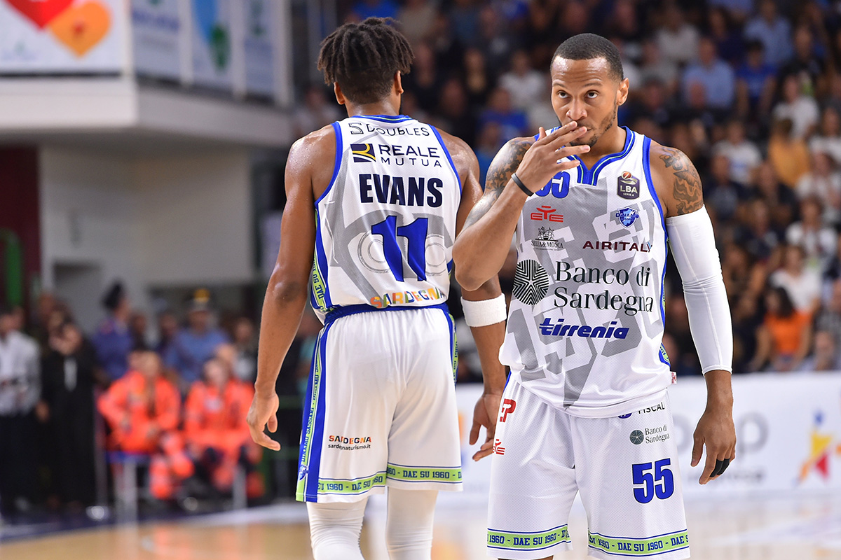 Curtis Jerrells e Dwayne Evans - Dinamo Sassari