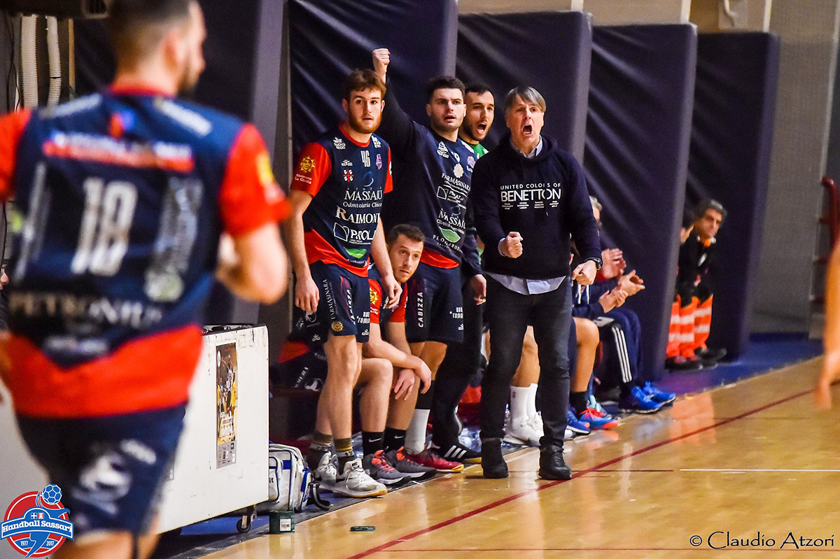 Coach Luigi Passino. Foto di Claudio Atzori