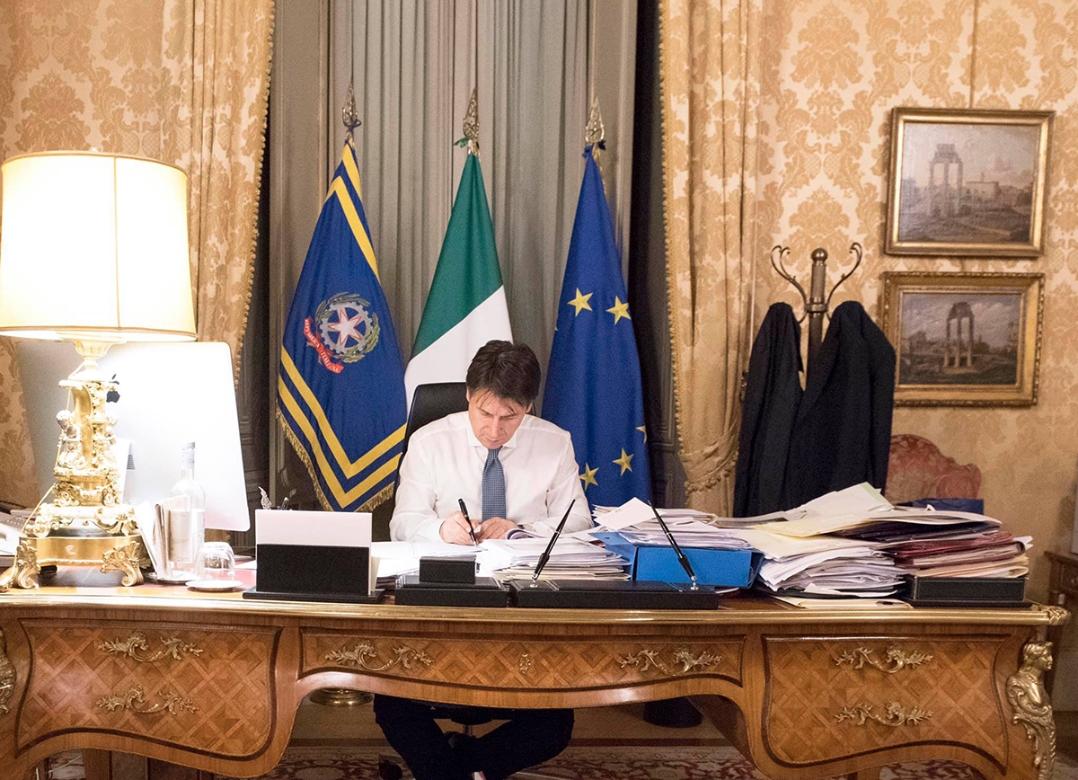 Giuseppe Conte. Fonte Facebook
