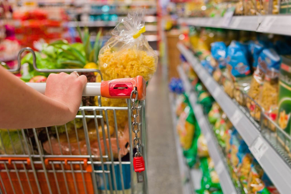 Spesa carrello supermercato