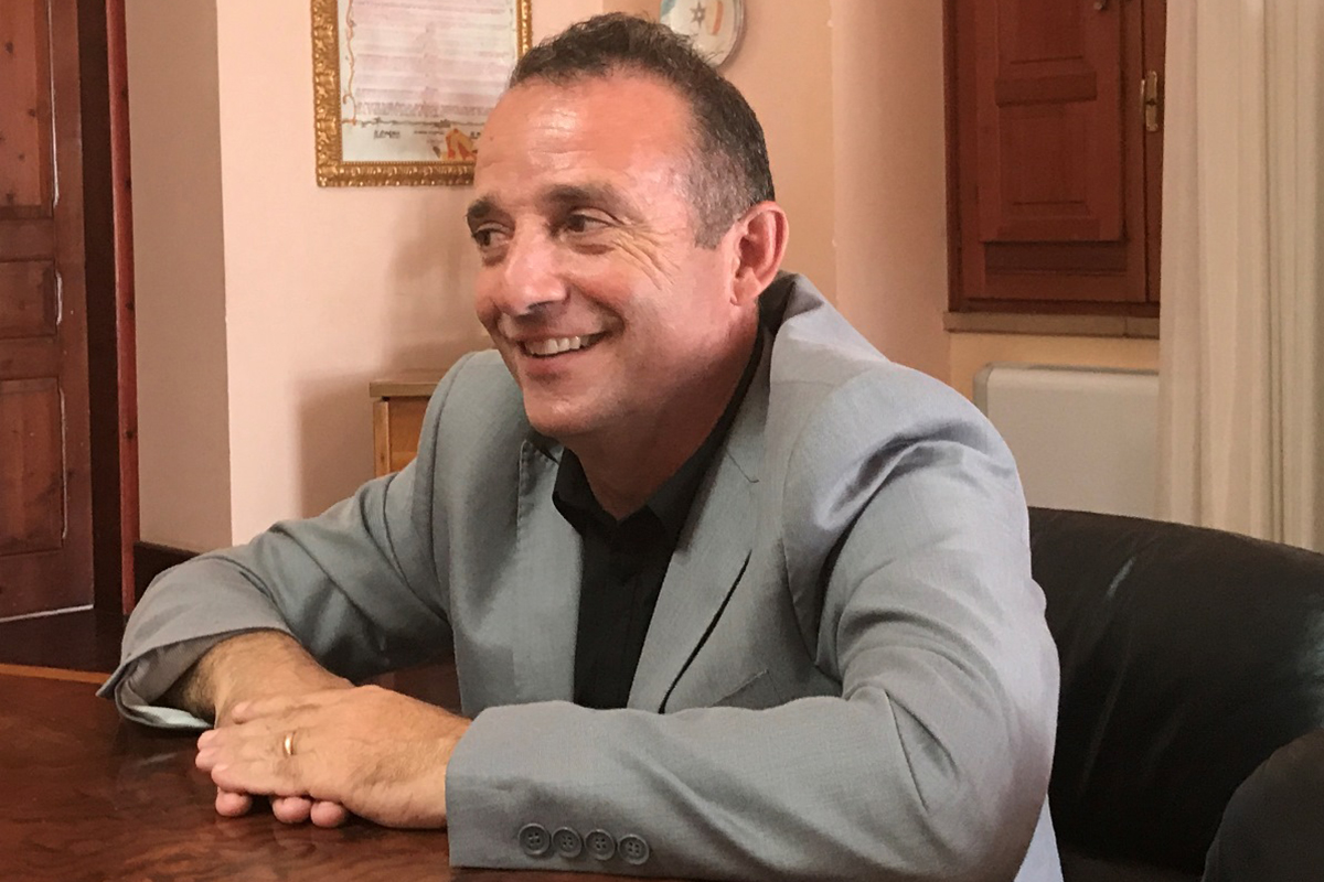 Il sindaco di Oristano Andrea Lutzu