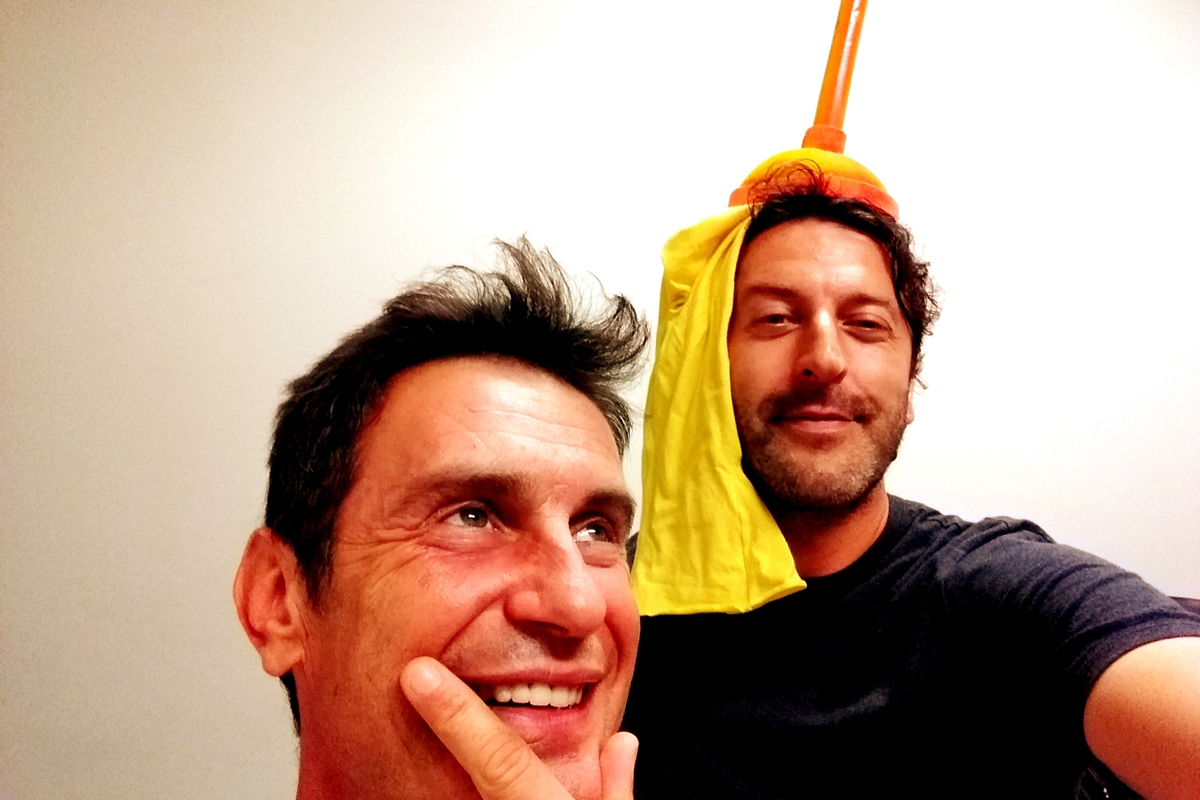 Capitan Ventosa e Igor Nogarotto