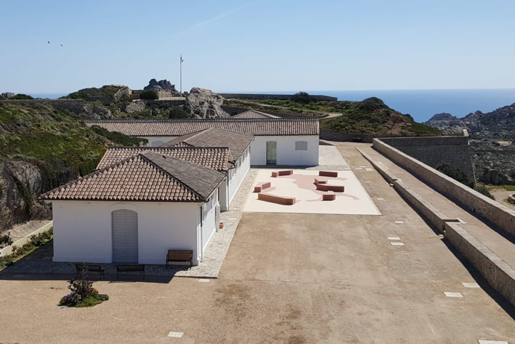 Memoriale Giuseppe Garibaldi di Forte Arbuticci sull’isola di Caprera