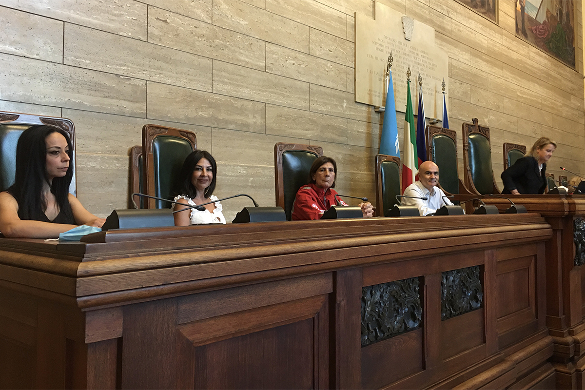 La conferenza stampa di presentazione del progetto "Io sono stupefacente"