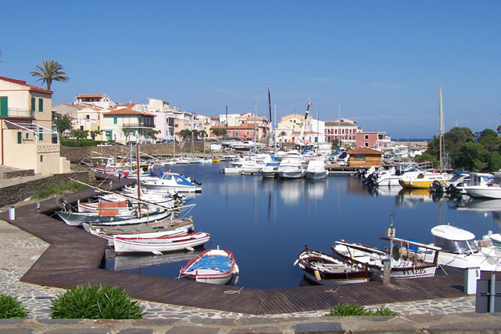 Stintino, Porto Minori visto da Via Lepanto