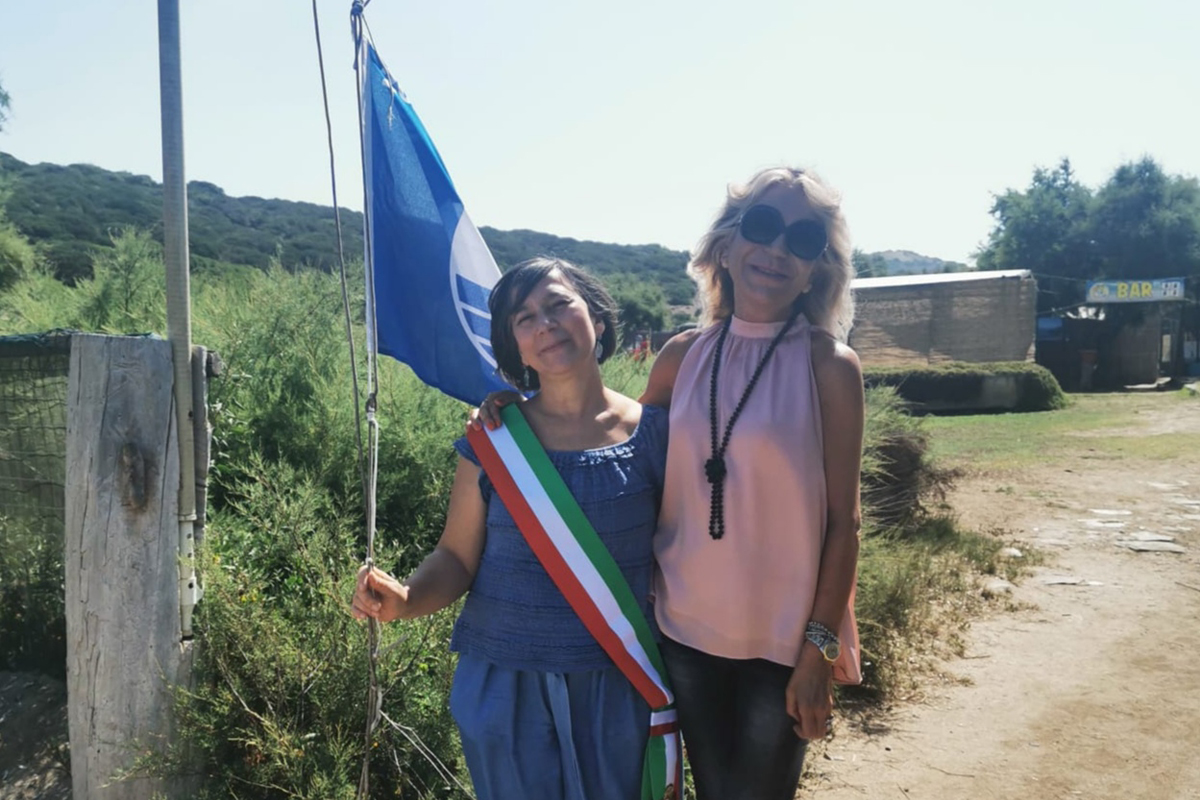 L'assessora Antonella Lugliè e la dirigente Marge Cannas