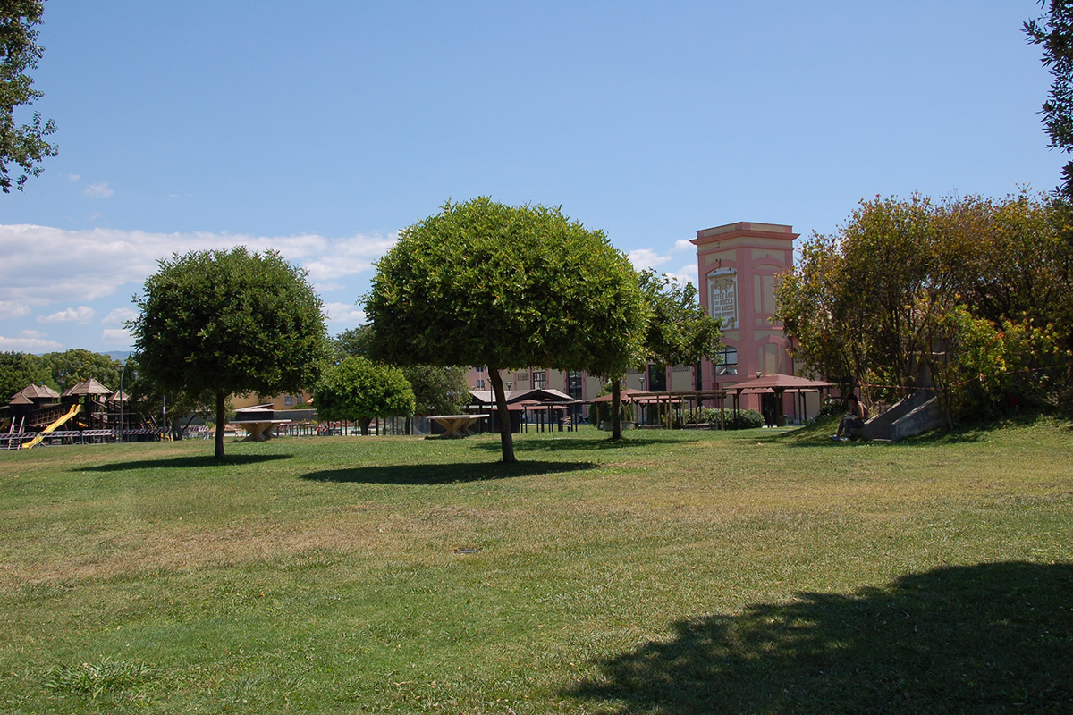 Il parco de La Vetreria di Pirri, Cagliari