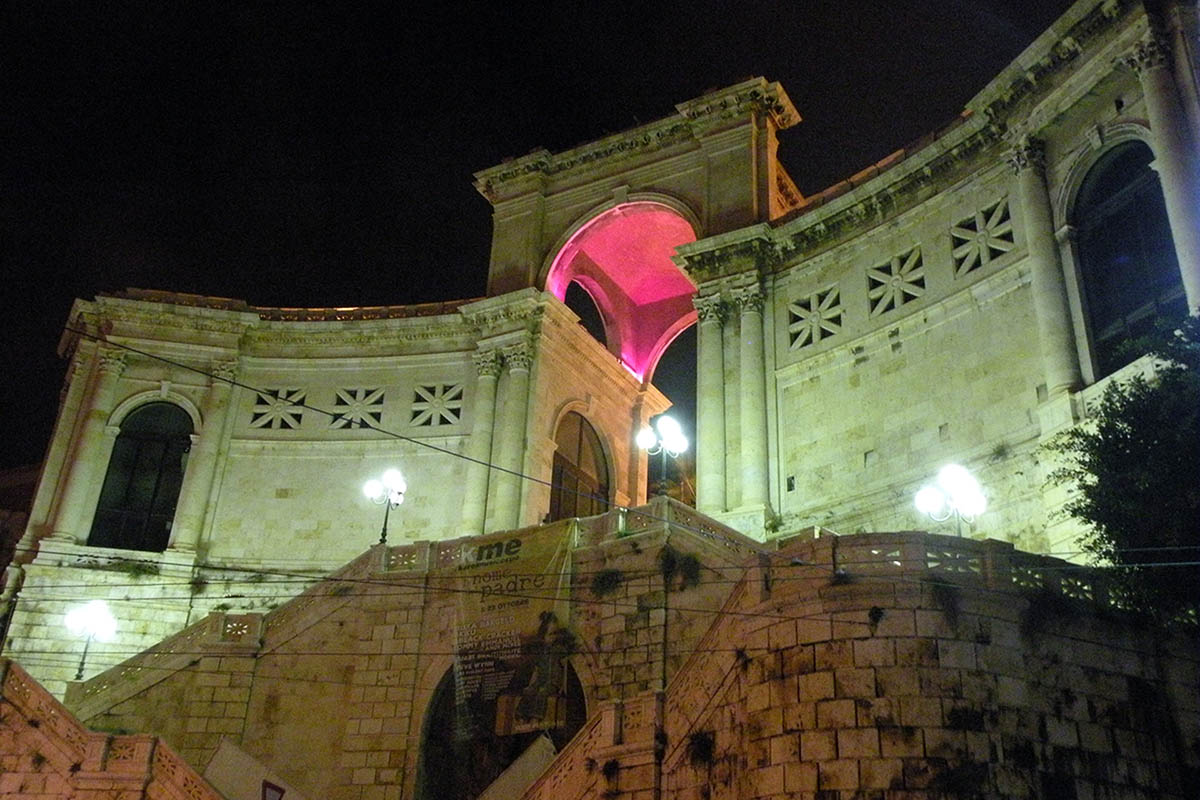 Il Bastione Saint Remy di Cagliari