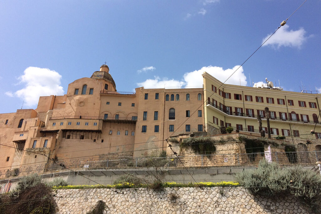 Veduta dello storico quartiere di Castello a Cagliari