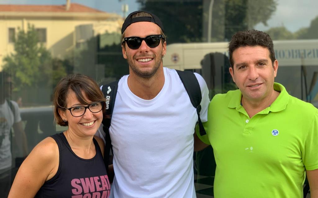 Silvia Fioravanti, Greg Paltrinieri e Danilo Russu. ? Lorenzo Munzlinger