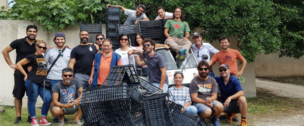 La troupe de “L'uomo del mercato” di Paola Cireddu. ? Stefano Cau