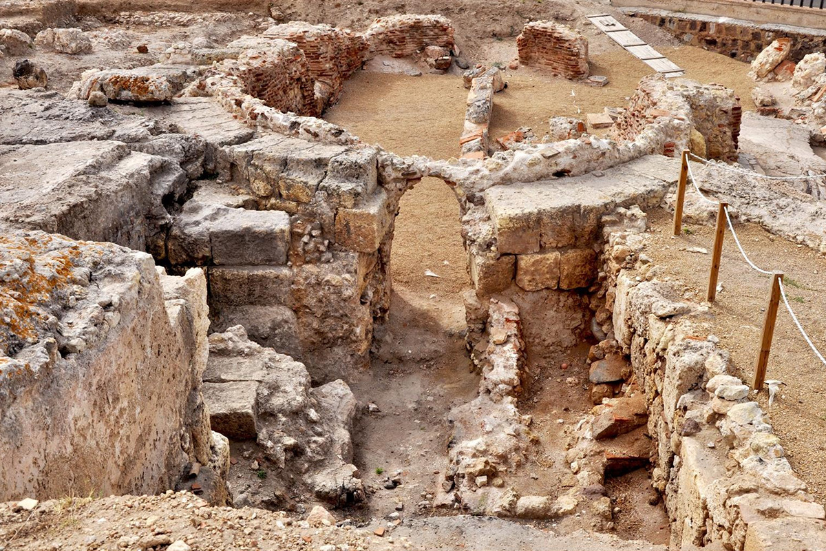 L'area archeologica delle Terme Pallottino a Porto Torres