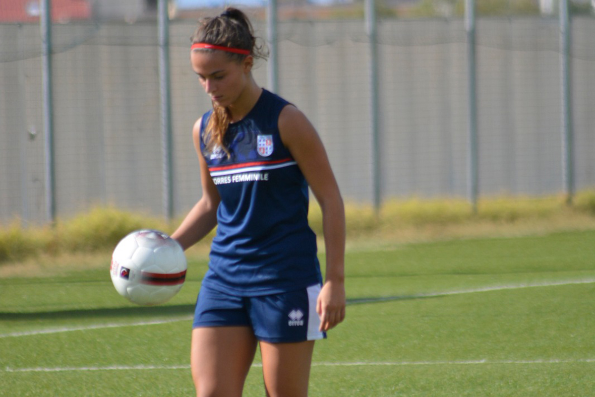 Valentina Congia, capitano della Torres Femminile