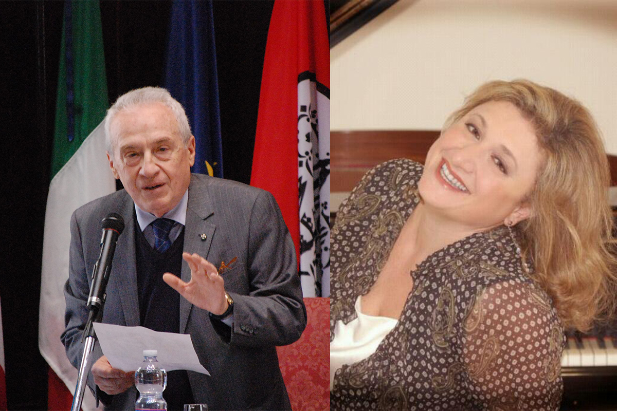 Aldo Accardo e Aurora Cogliandro, presidente e direttore del Conservatorio di Cagliari