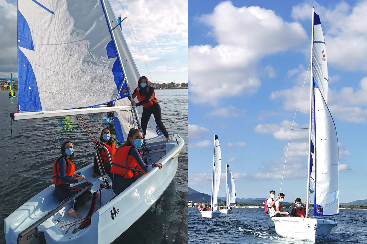 studenti Alghero corso vela