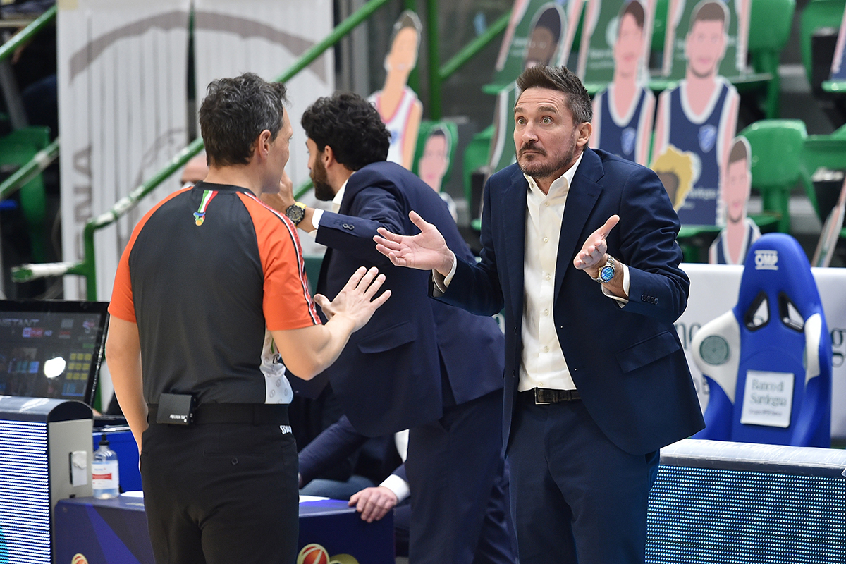 Gianmarco Pozzecco. Foto Luigi Canu