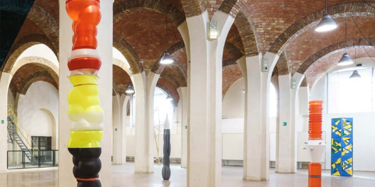 Centro Risorse Art Lab Masedu con installazioni realizzate da stampante 3d