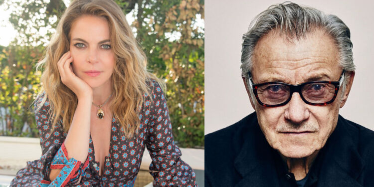 Claudia Gerini e Harvey Keitel