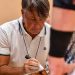 Coach Luigi Passino. ? Claudio Atzori
