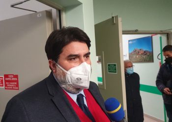 Il presidente della Regione Sardegna Christian Solinas