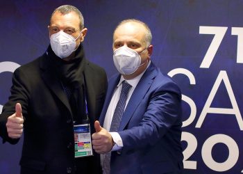 Amadeus e Vincenzo Russollillo a Casa Sanremo 2021