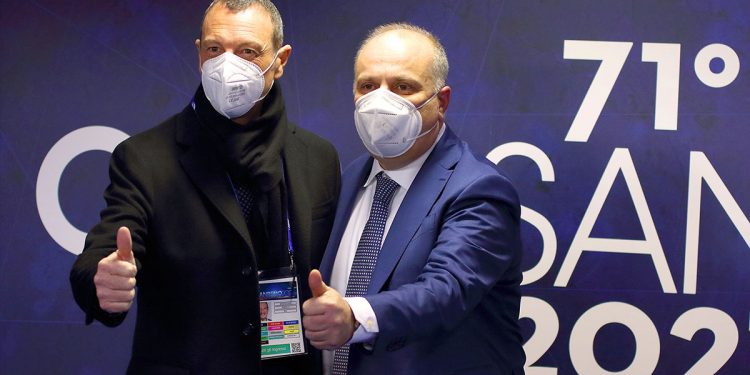 Amadeus e Vincenzo Russollillo a Casa Sanremo 2021