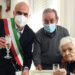 L'assessore Alessandro Sorgia con la centenaria Ida Caredda