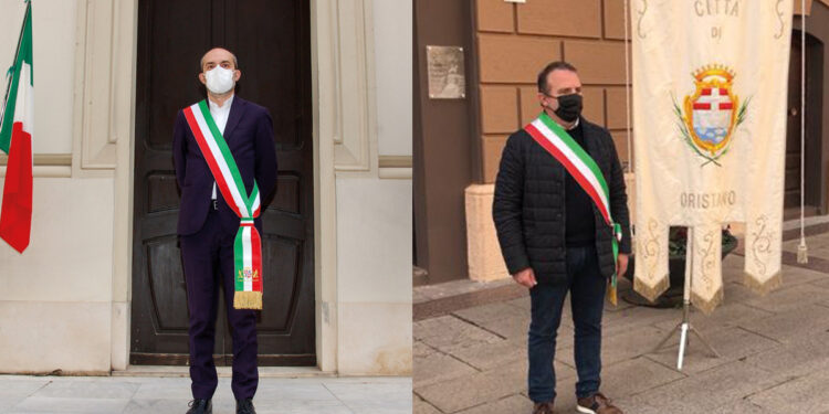 I Sindaci di Cagliari e Oristano, Paolo Truzzu e Andrea Lutzu