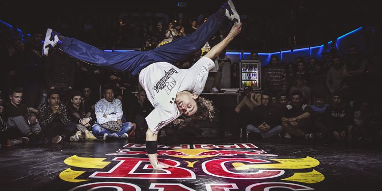 Mowgli durante il Red Bull BC One Cypher a Firenze. Foto Mauro Puccini
