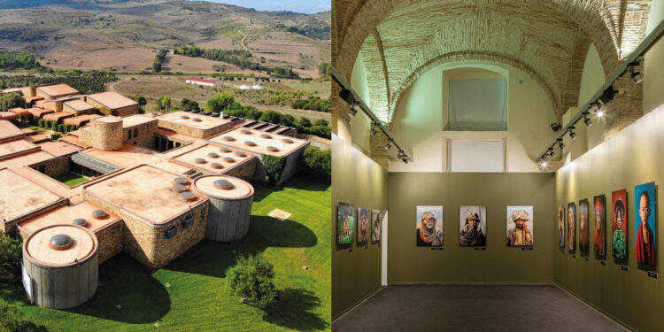 Il Museo "Sa Corona Arrubia" e la mostra "Steve McCurry Icons (foto Giorgio Marturana)"