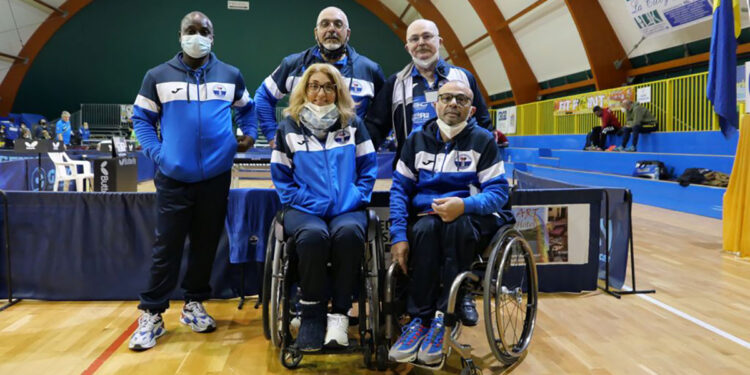 Le squadre dell'A2 paralimpica