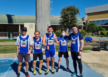 I "fantastici 5" Sa.Spo.: da sx Bonomo, Musiu, Minerba, Campus, Cardia