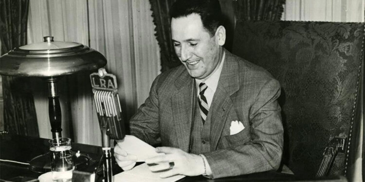 Il Presidente Juan Domingo Perón