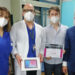 La consegna del tablet alla Clinica ortopedica dell’Aou di Sassari