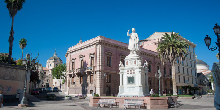 Oristano, Piazza Eleonora d’Arborea