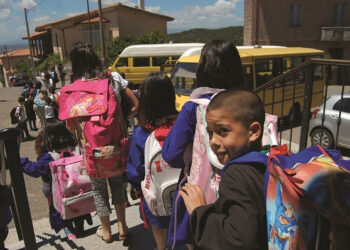 Scuola Neoneli. Foto Anna Gloria Mannoni