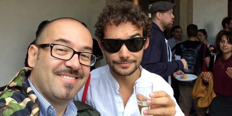 Antonio Solinas con Lorenzo Palloni